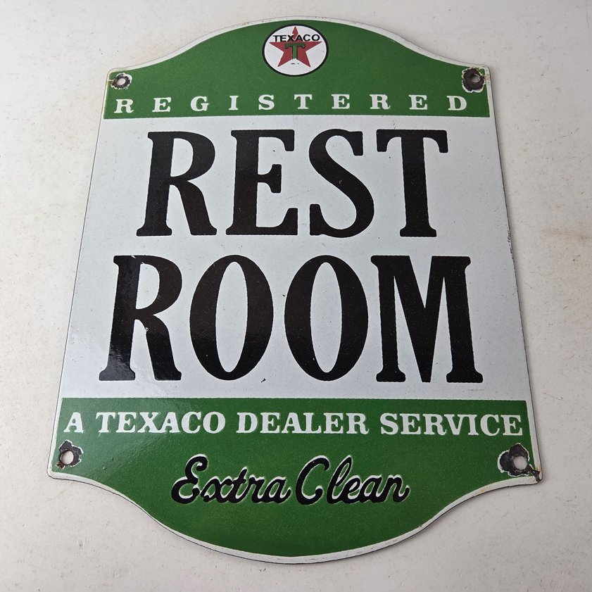 Vintage advertising sign