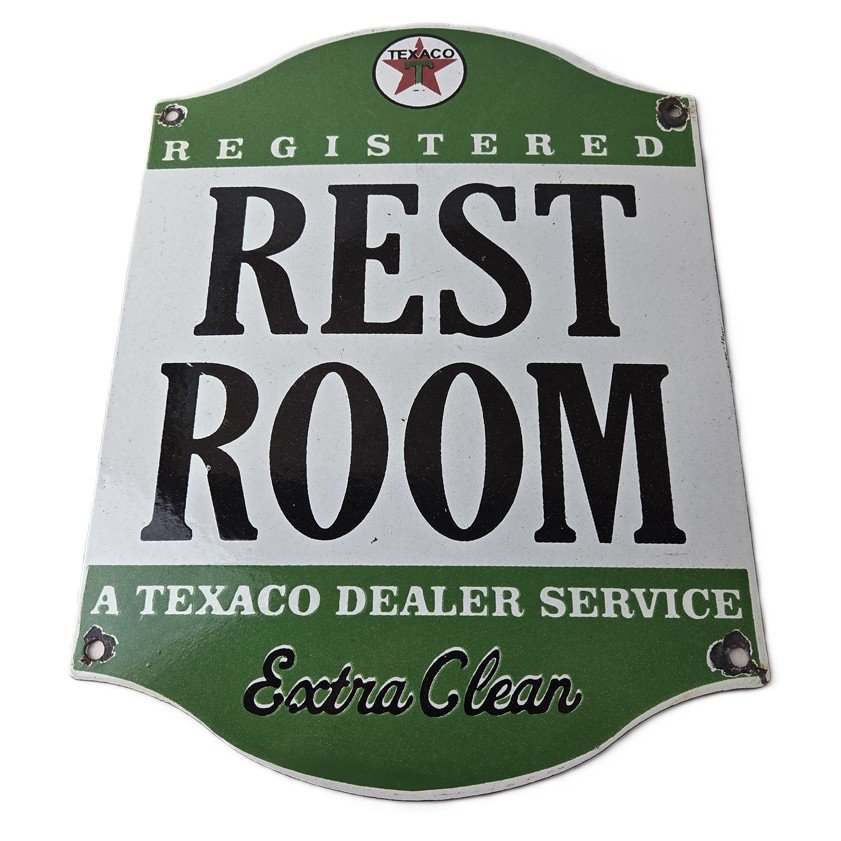 Vintage advertising sign