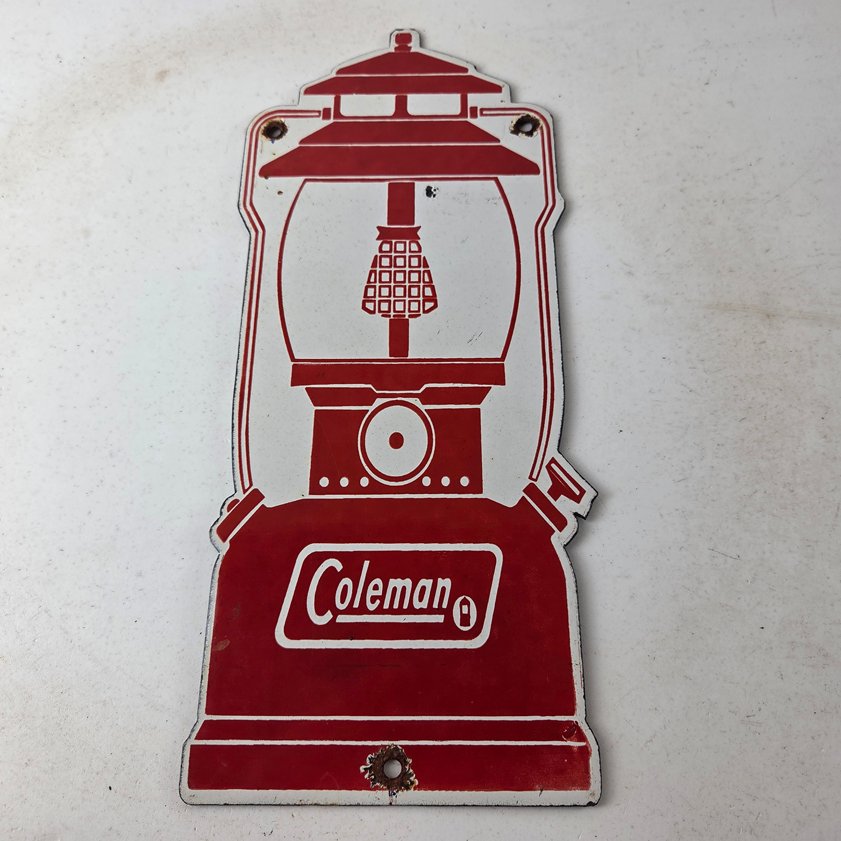 Vintage advertising sign