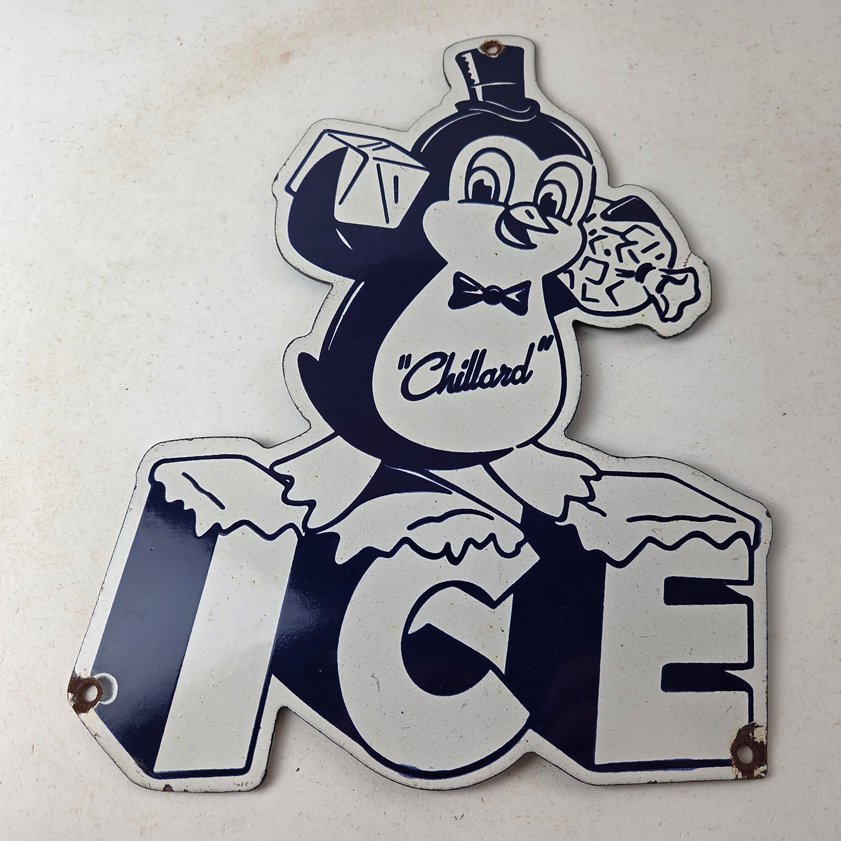 Vintage advertising sign