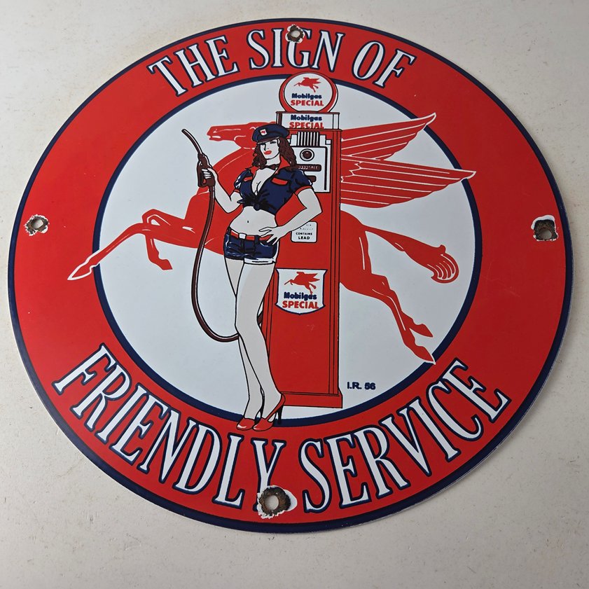 Vintage advertising sign