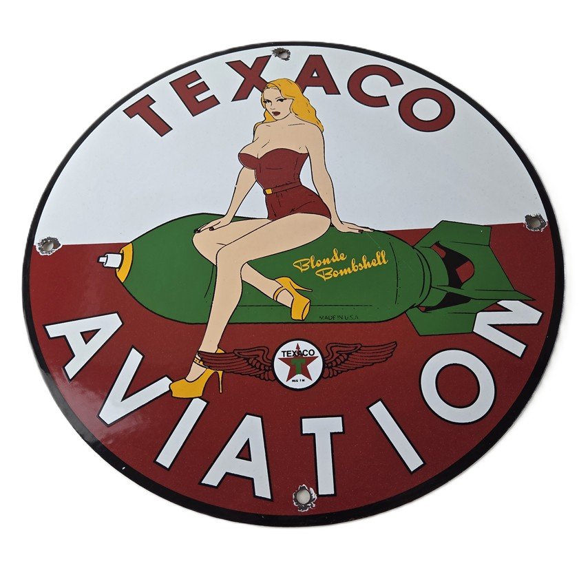 Vintage advertising sign