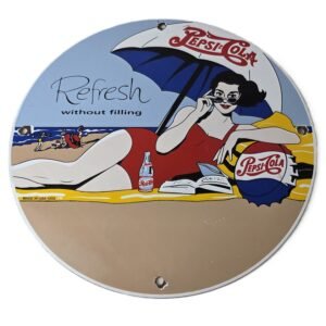 Vintage advertising porcelain signs