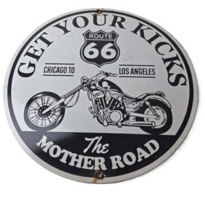 porcelain gas pump plate signs