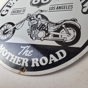 porcelain gas pump plate signs