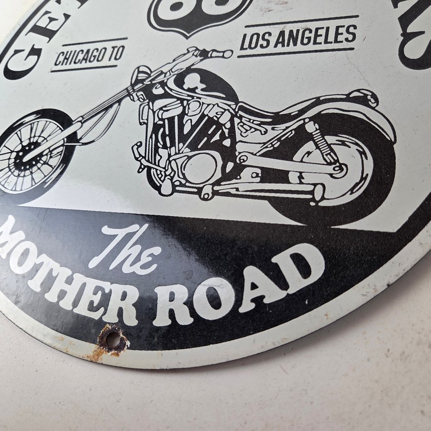 porcelain gas pump plate signs