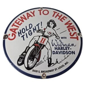 Vintage advertising porcelain signs