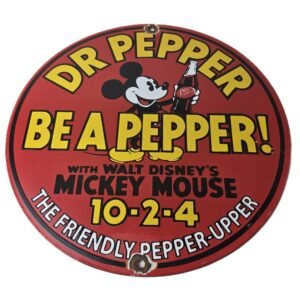 Vintage advertising porcelain signs