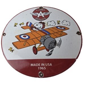 porcelain gas pump plate signs