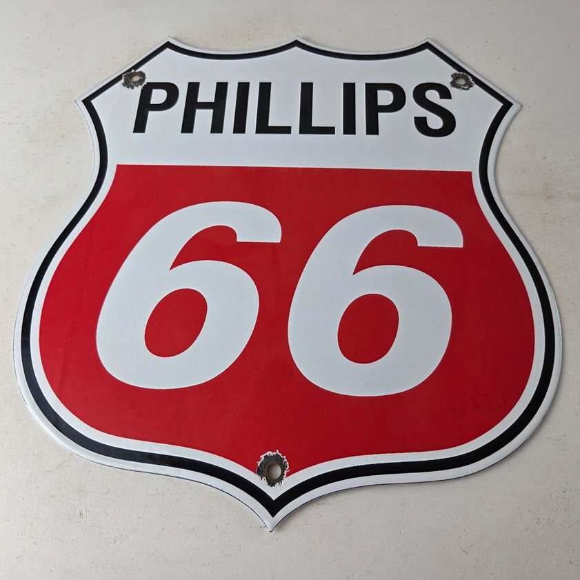 Vintage advertising porcelain signs