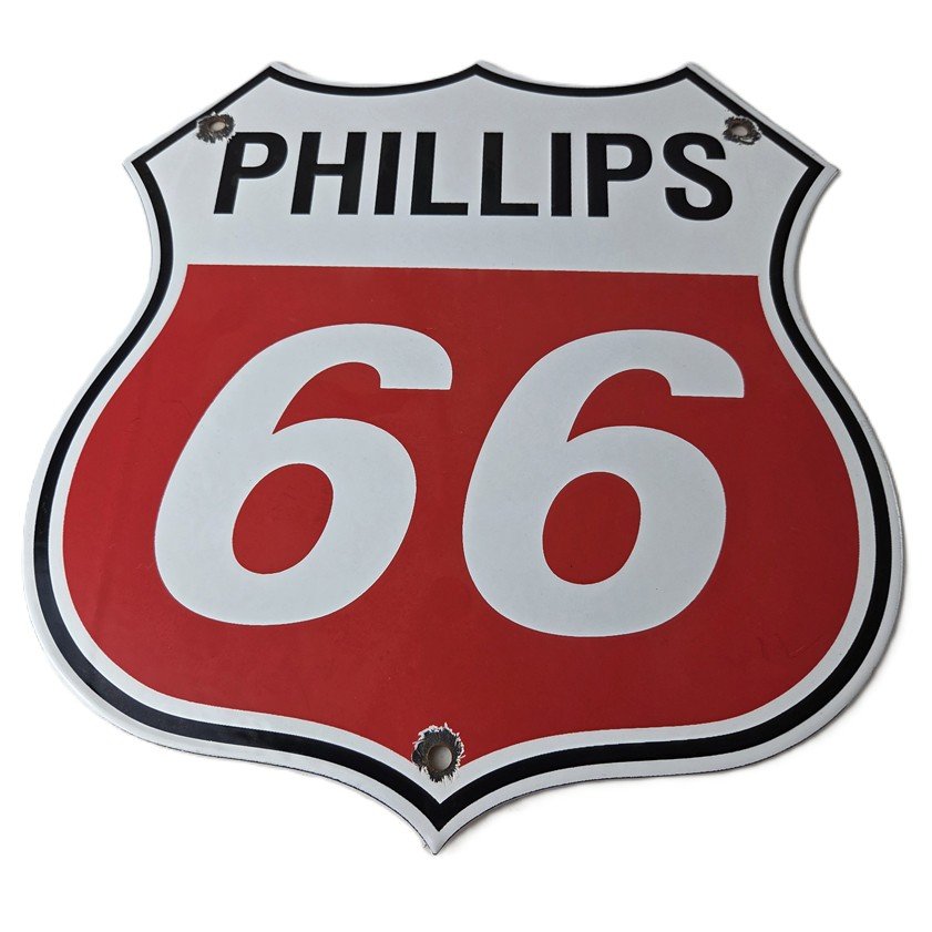 Vintage advertising porcelain signs