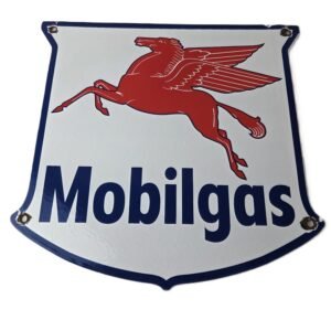 Vintage advertising porcelain signs