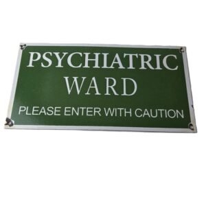 Vintage porcelain gas pump plate signs