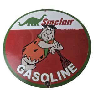 porcelain gas pump plate signs