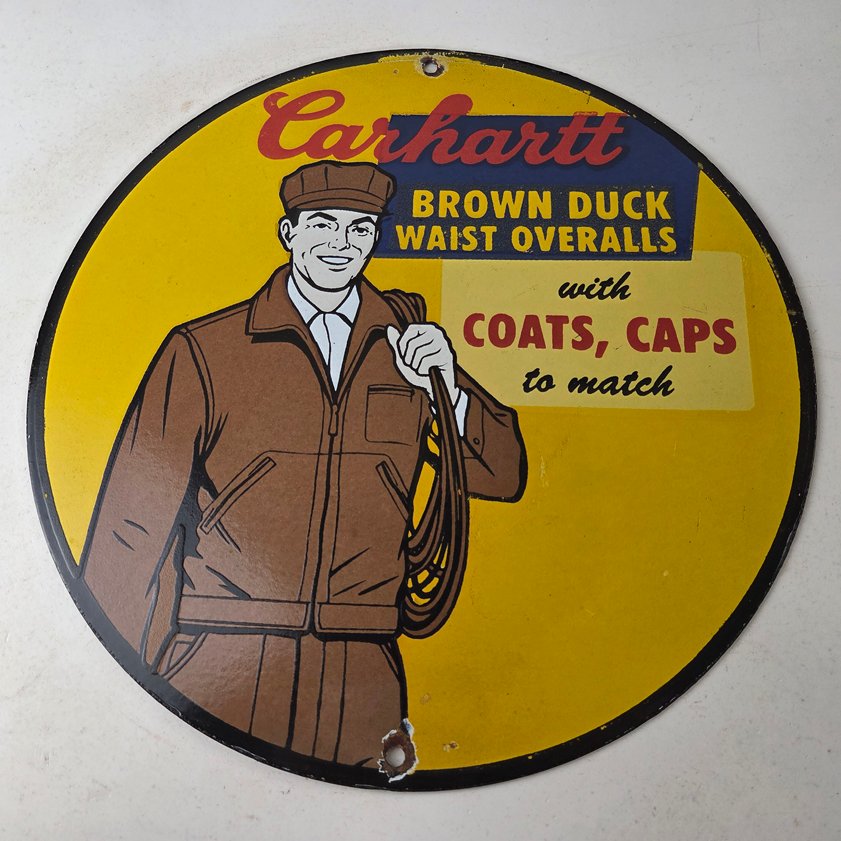 Vintage advertising sign