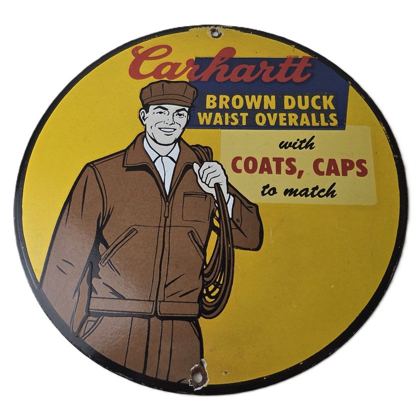Vintage advertising sign