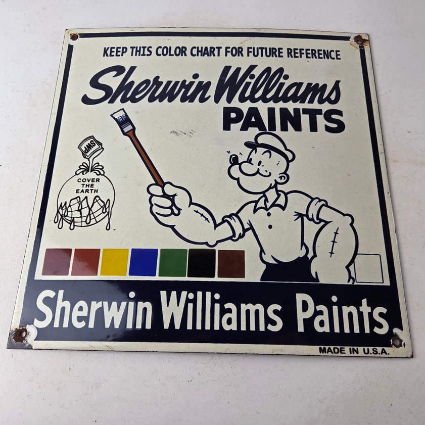 Vintage advertising sign