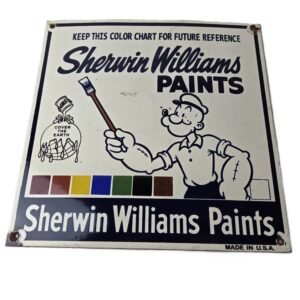 Vintage advertising sign