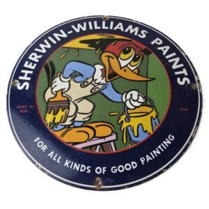 Vintage advertising porcelain signs