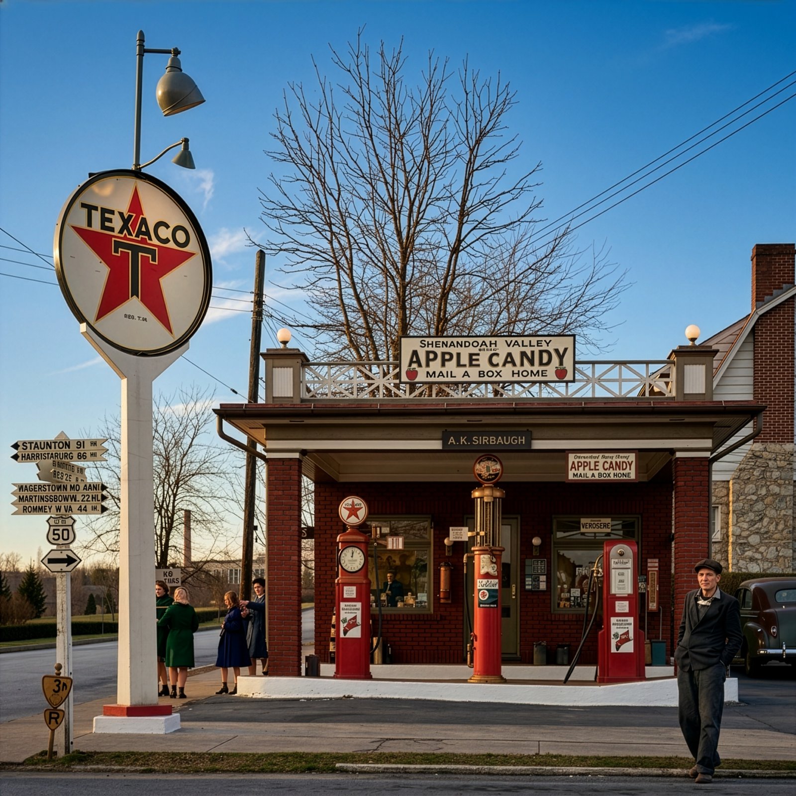 Texaco Gas Station Porcelain Signs