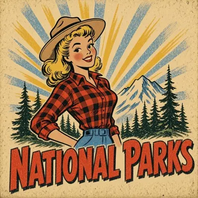 National Parks porcelain signs