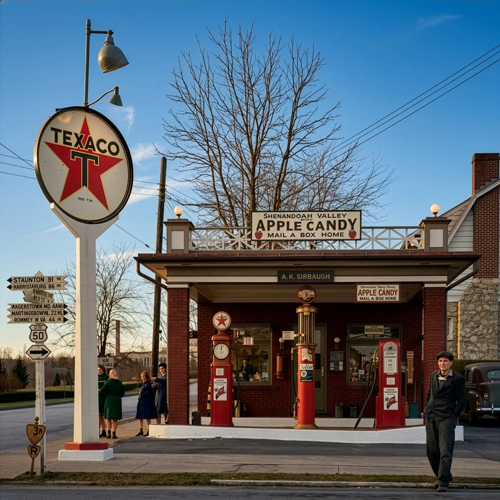 Texaco Gas Station Porcelain Signs
