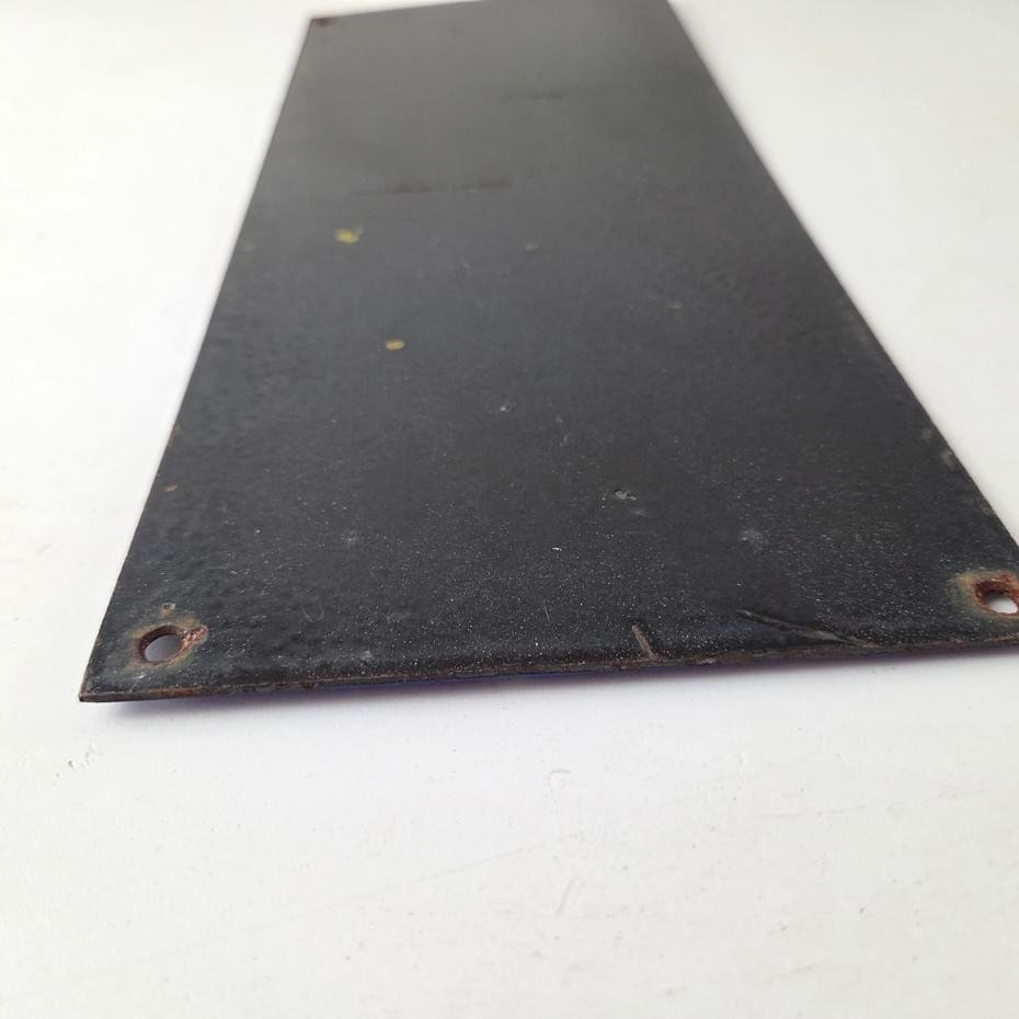 Vintage Coca Cola Porcelain Sign - Drink Soda Bottles Gas Pump Service Sign - Image 9