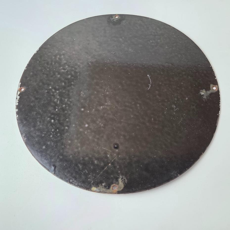 Vintage Marlboro Cigarette Sign - Porcelain Tobacco Gas Pump Plate Sign - Image 7