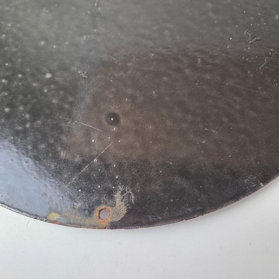 Vintage Marlboro Cigarette Sign - Porcelain Tobacco Gas Pump Plate Sign - Image 8