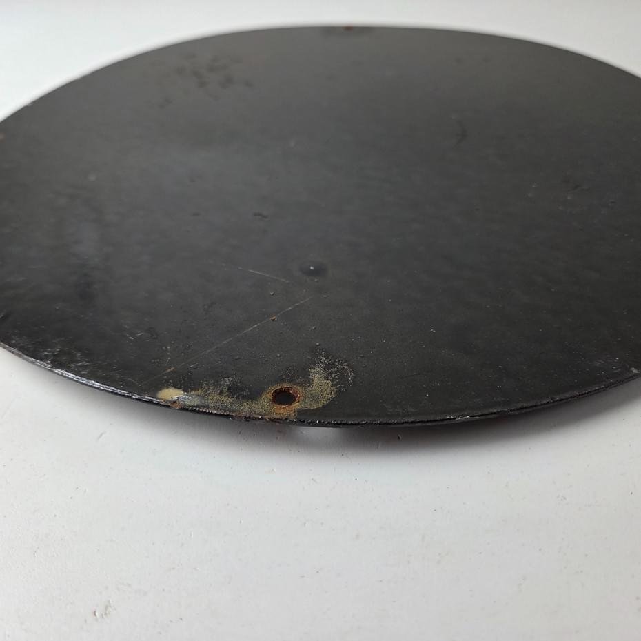 Vintage Marlboro Cigarette Sign - Porcelain Tobacco Gas Pump Plate Sign - Image 9