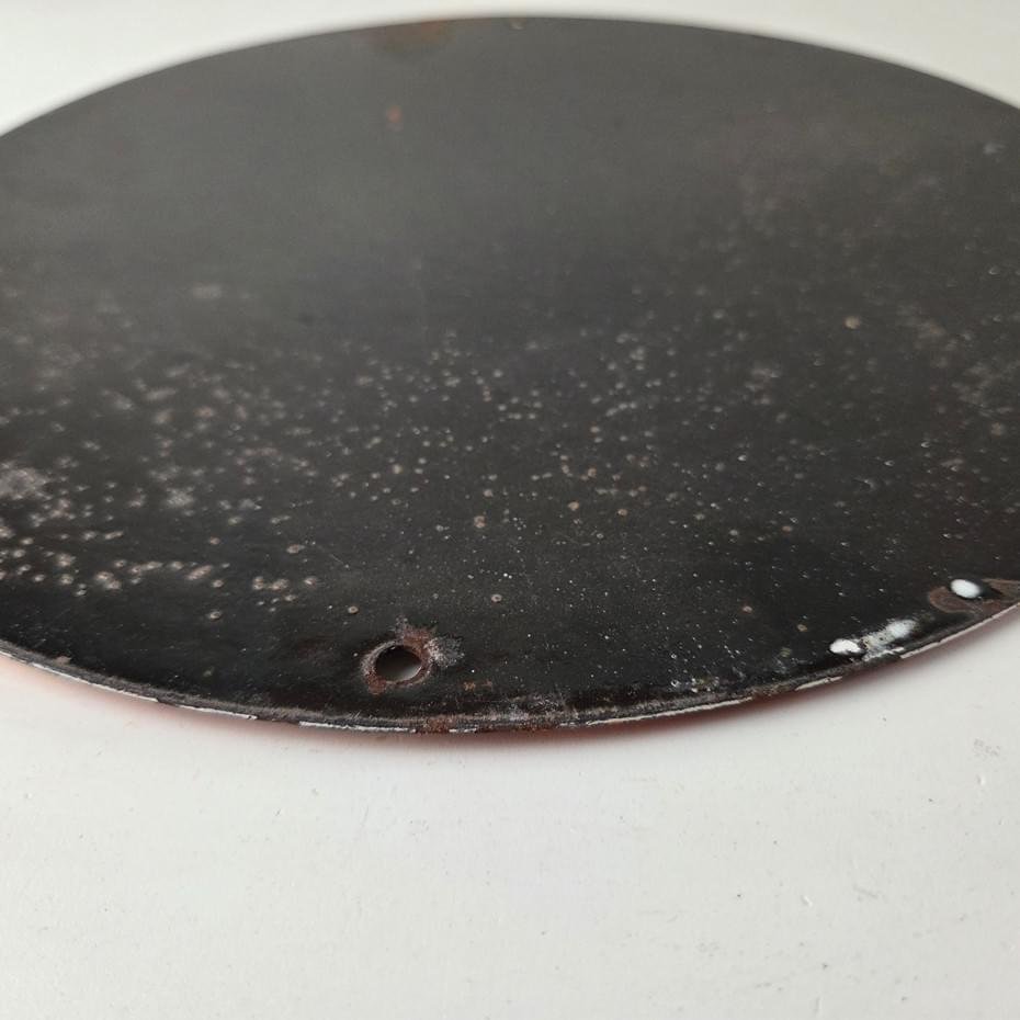 Vintage Socony Aircraft Oils Sign - Mickey Standard Oil Service Porcelain Sign - Image 9