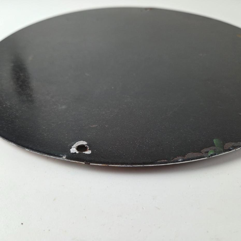 Vintage Castrol Sign - Racing Gas Skull Can Gas Porcelain Sign - Image 12