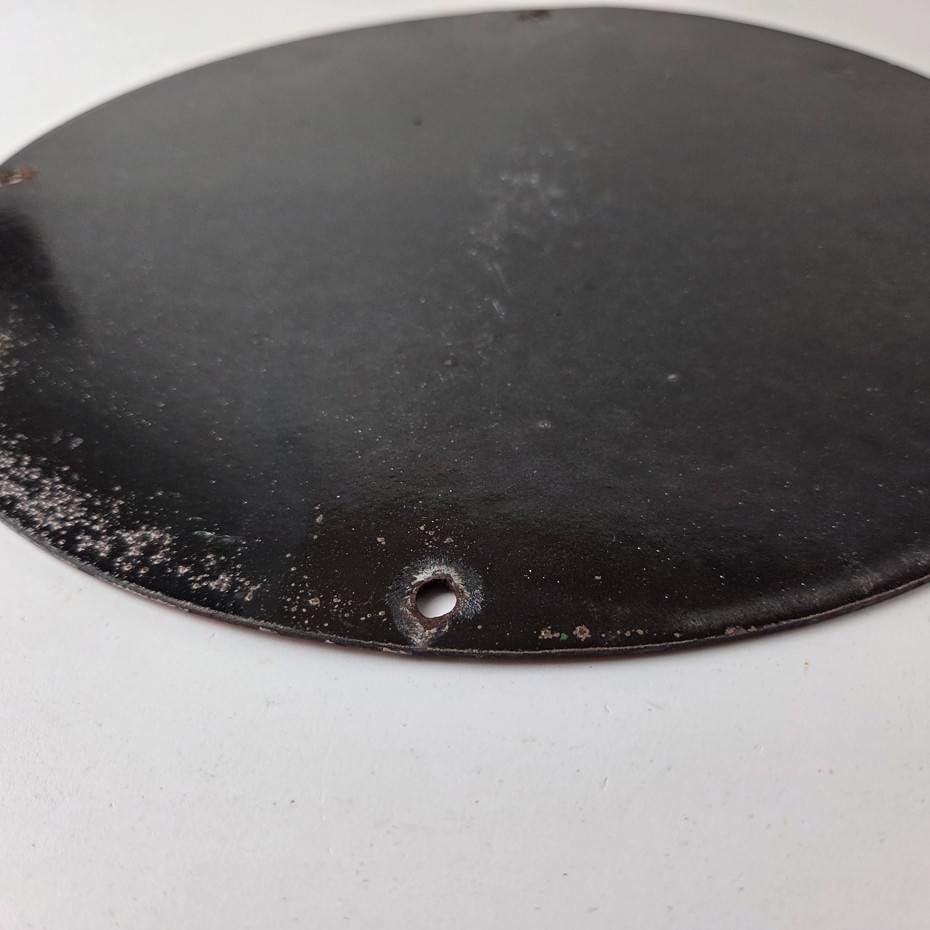 Vintage Felix Buffalo Gasoline Sign - Gas Motor Oil Pump Porcelain Sign - Image 12