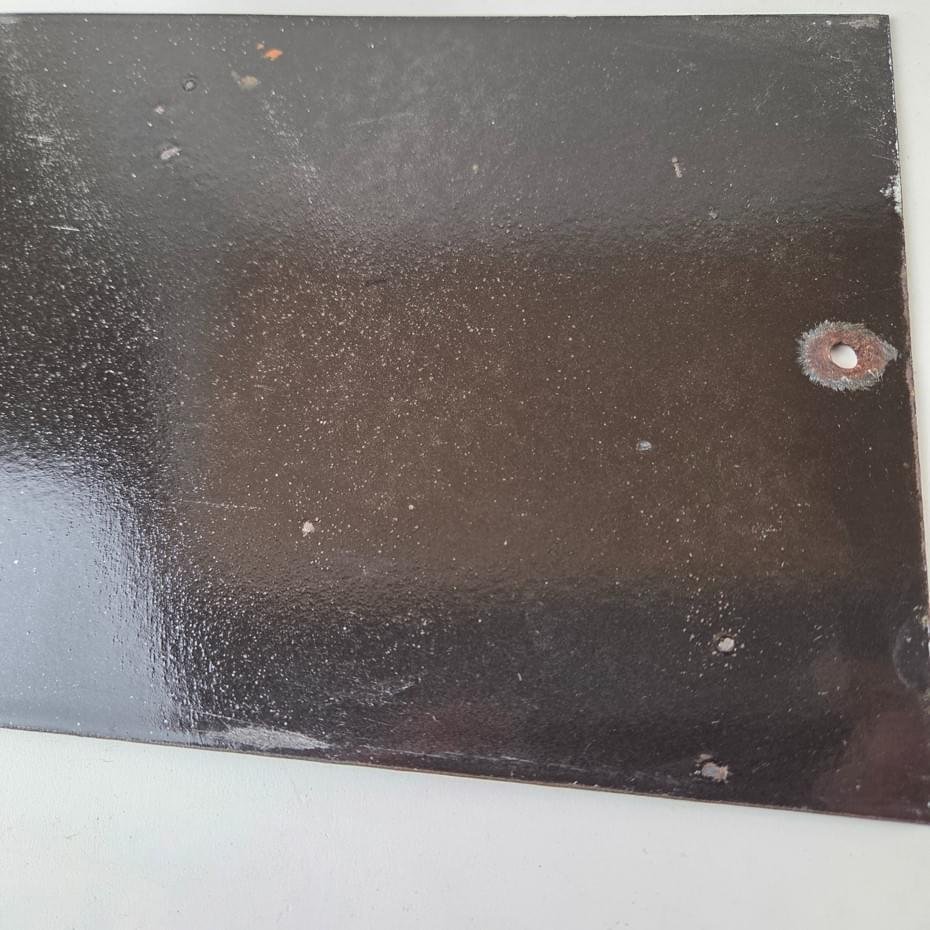 Vintage Forest Service Sign - Honey Moon Cabin Porcelain National Park Gas Sign - Image 8