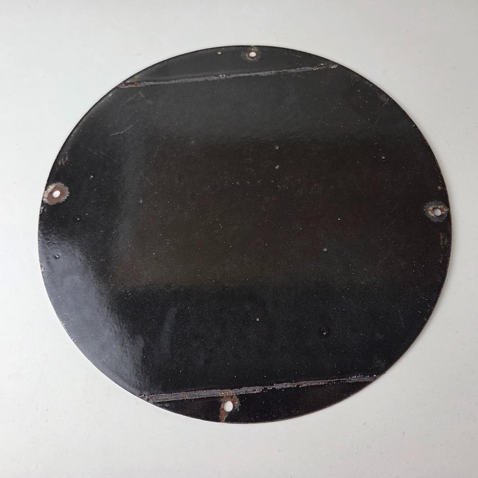 Vintage Rapala Fishing Lures Ad Sign - Donald Duck Porcelain Gas Pump Plate Sign - Image 10