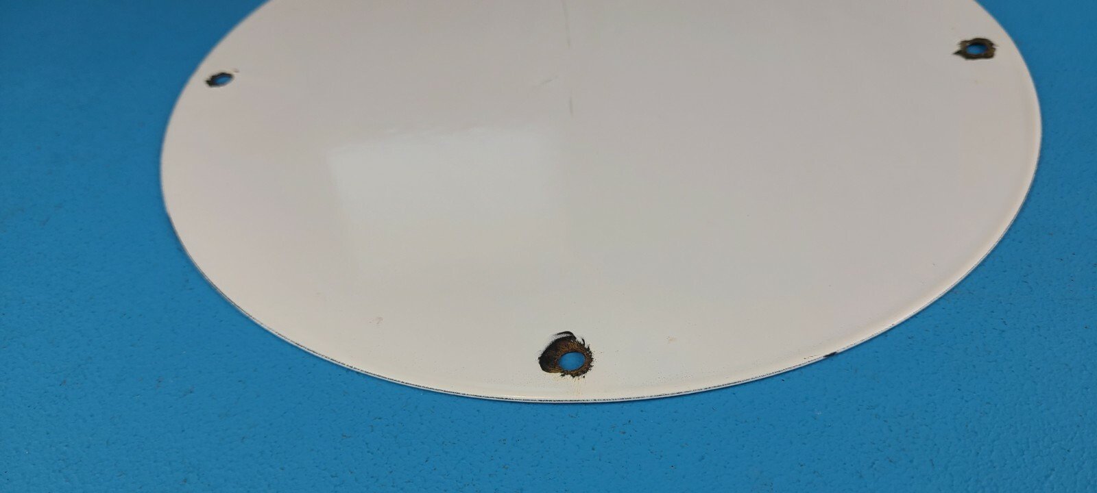 VINTAGE KAISER FRAZER PORCELAIN AMERICAN GAS AUTOMOBILE SERVICE DEALER SIGN - Image 13