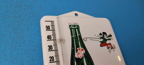 VINTAGE MOUNTAIN DEW PORCELAIN GAS SODA GLASS BOTTLE SODA AD SIGN THERMOMETER 305083940670 4