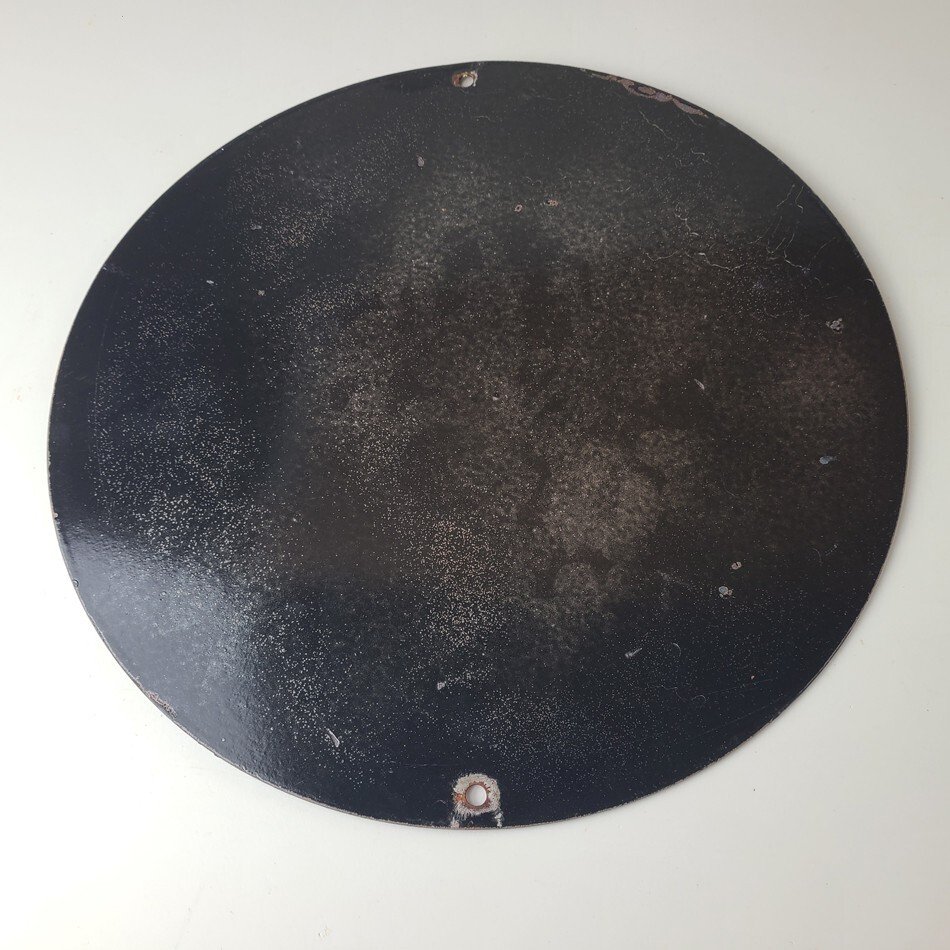 Vintage Atlantic Gasoline Sign - Sci-Fi Rocket Gas Service Porcelain Sign - Image 13