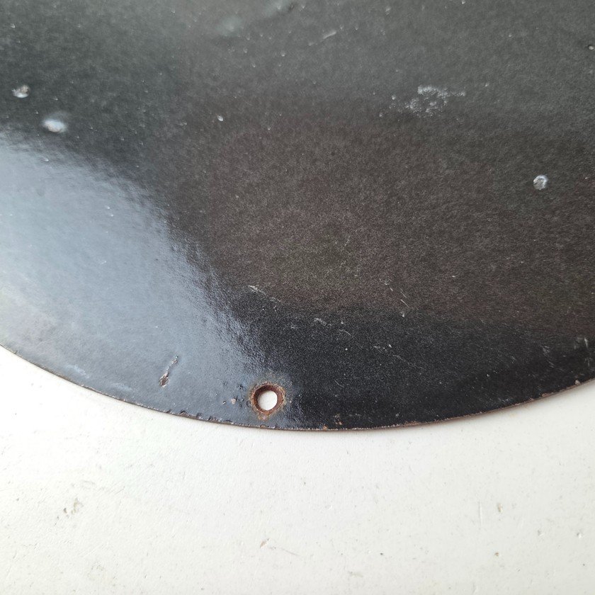 Vintage B.F. Goodrich Tires Porcelain Sign - Old Auto Car Mechanic Gas Pump Sign - Image 8