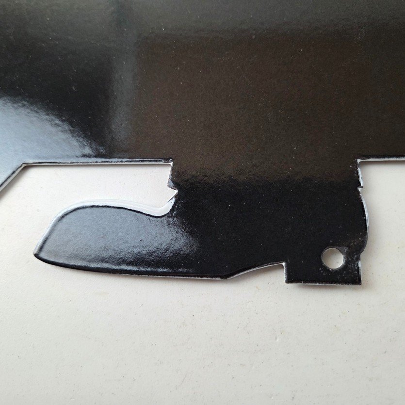 Vintage Chevrolet Sign - Large Porcelain Used Cars Cigar Gas Pump Dealer Sign - Image 8