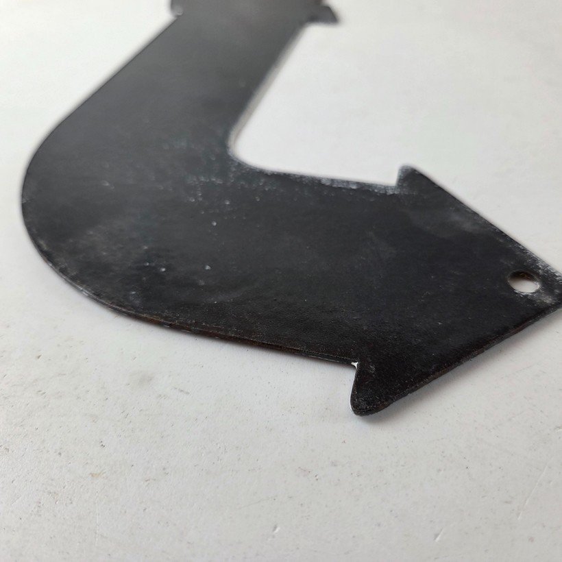 Vintage Chevrolet Sign - Porcelain Service Arrow Gas Oil Pump Chevy Garage Sign - Image 9