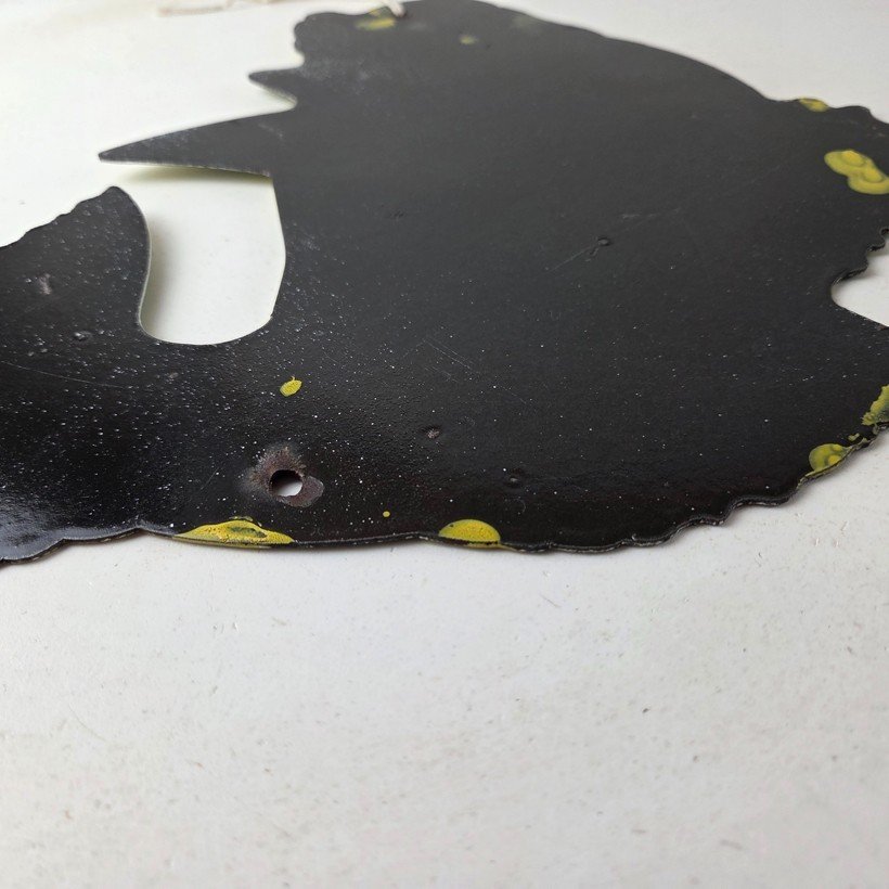 Vintage Fishing Bass Sign - Fish Wildlife Signage Paw Paw Porcelain Gas Sign - Image 9