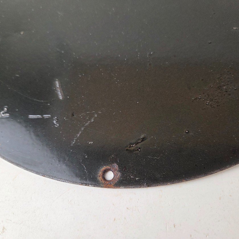 Vintage Ford Motors Sign - V8 Genuine Parts Service Dealership Porcelain Sign - Image 8