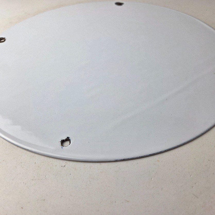 Vintage Ford Trucks Service Porcelain Sign - Gas Pump Porcelain Auto Sign - Image 9