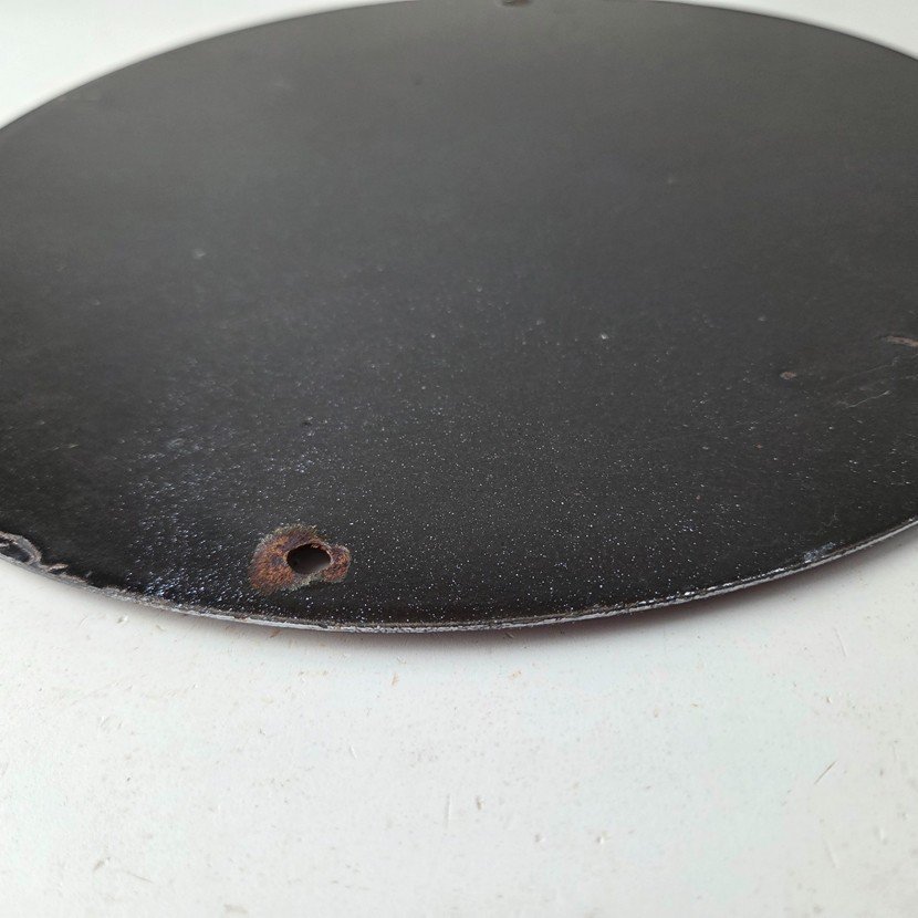 Vintage Heddon Fishing Lures Sign - Fish Tackle Gas Advertisement Porcelain Sign - Image 9