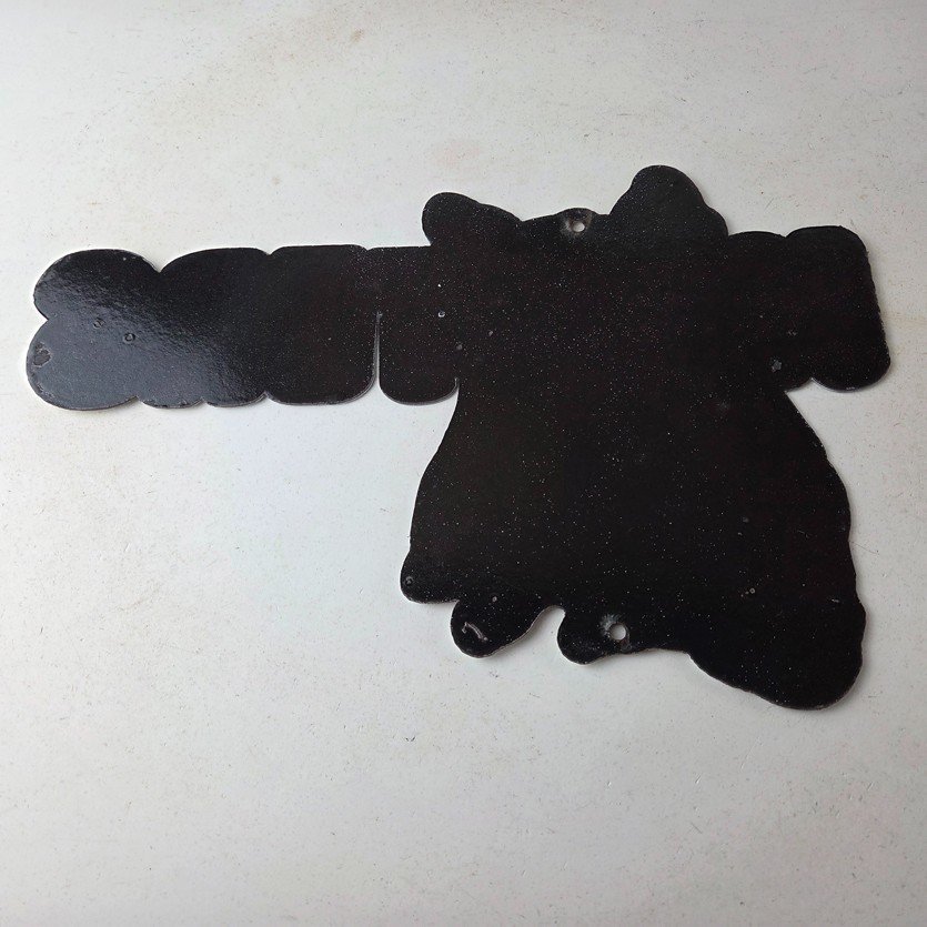 Vintage Hooters Sign - Chicken Wing Restaurant Owl Gas Pump Porcelain Diner Sign - Image 7