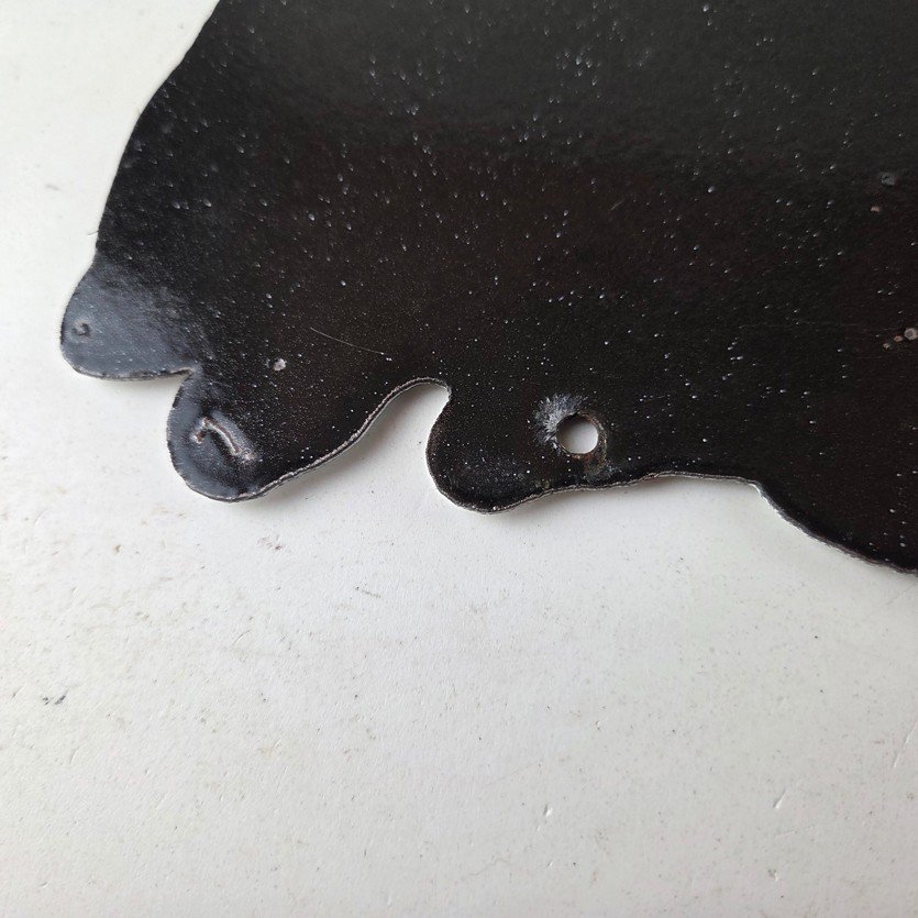 Vintage Hooters Sign - Chicken Wing Restaurant Owl Gas Pump Porcelain Diner Sign - Image 8