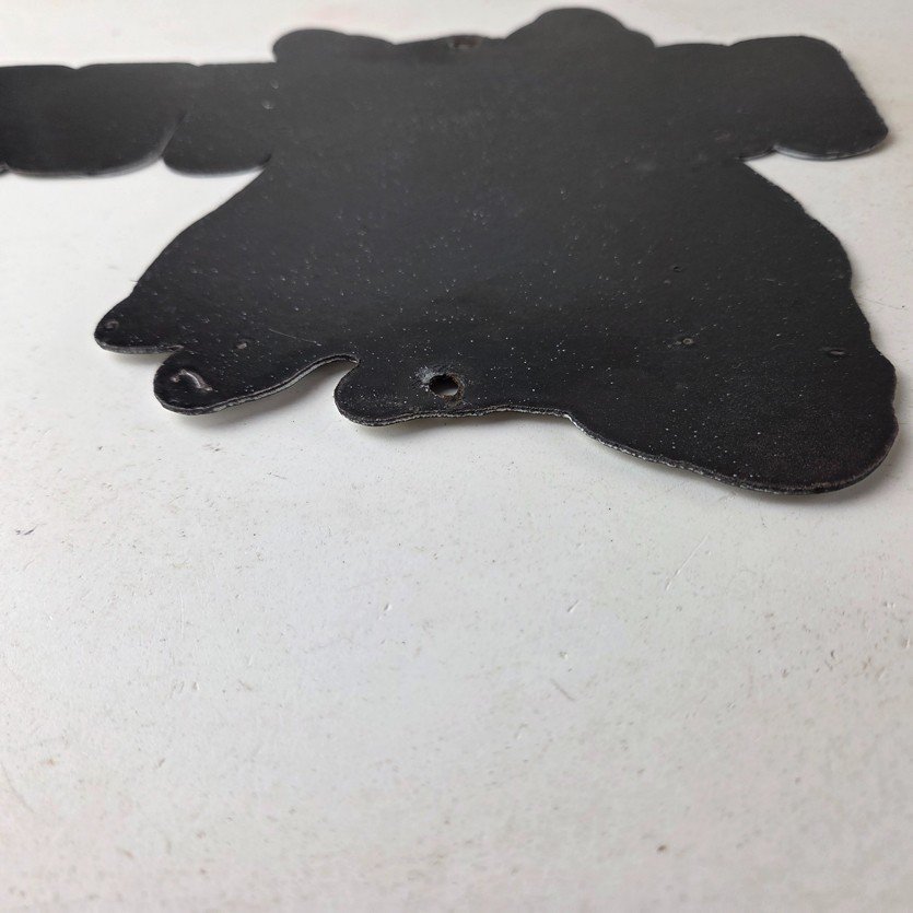 Vintage Hooters Sign - Chicken Wing Restaurant Owl Gas Pump Porcelain Diner Sign - Image 9