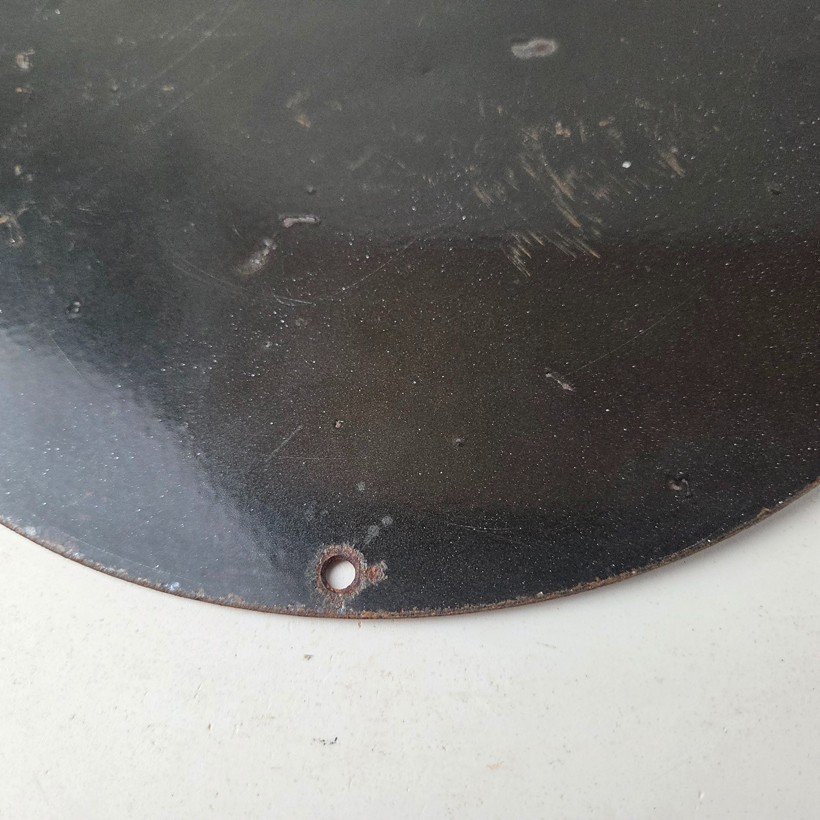 Vintage Ithaca Guns Hunter Porcelain Signs - Hammerless Every Gun Warranted Sign - Image 8