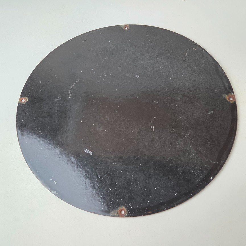 Vintage Kalamalka Gasoline Porcelain Sign - Gas Service Station Pump Sign - Image 7